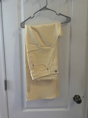 Old Navy Pale Yellow Denim Jeans